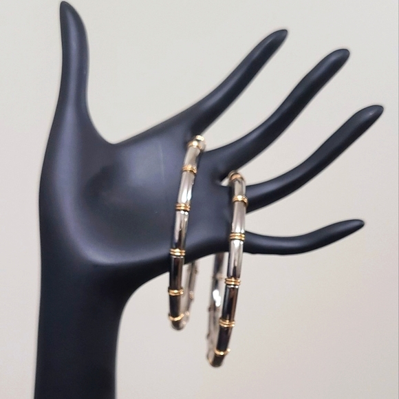 Brighton Two Tone Bangles - Picture 1 of 6